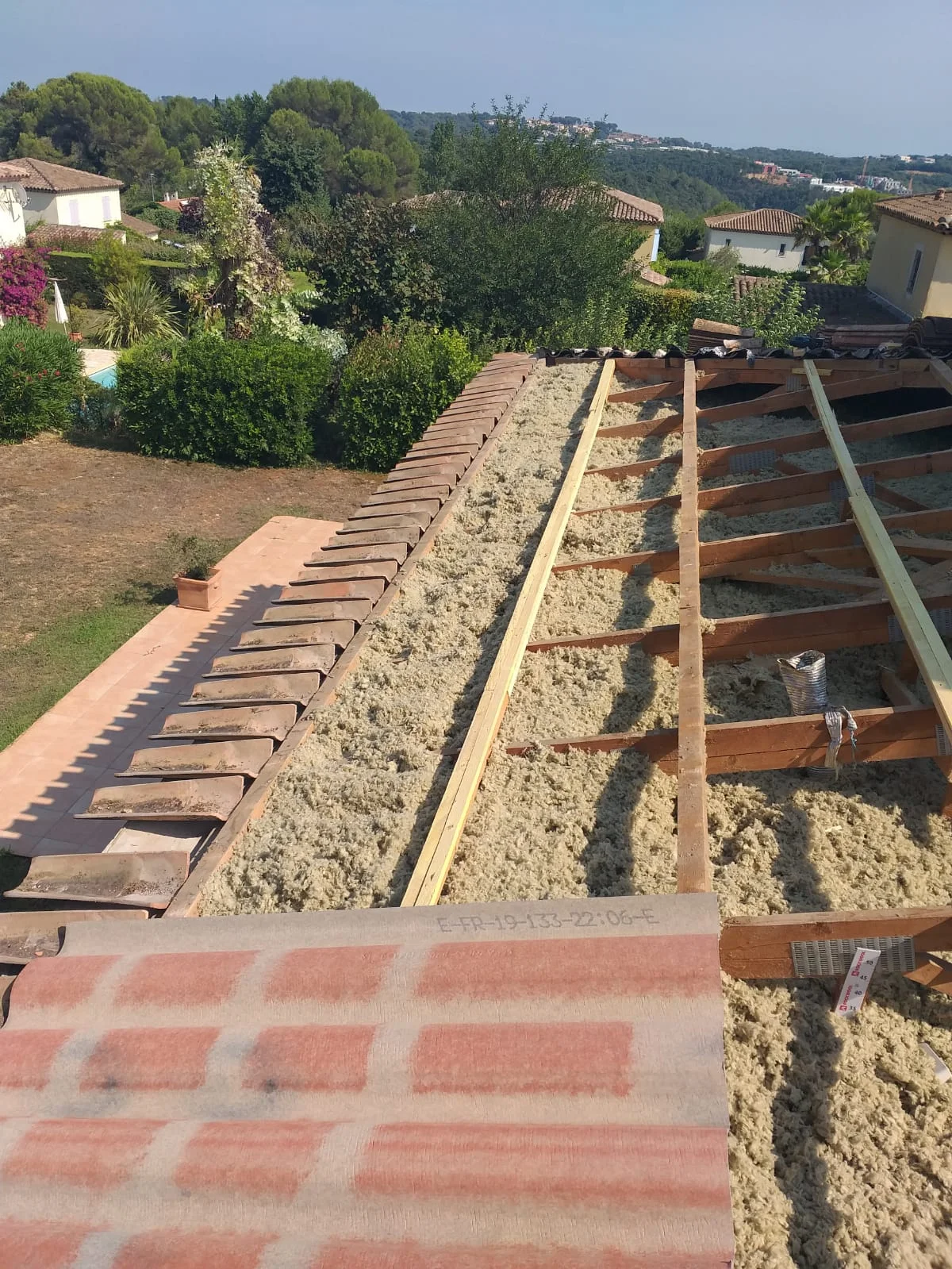 Isolation toiture extérieure Alpes-Maritimes 06