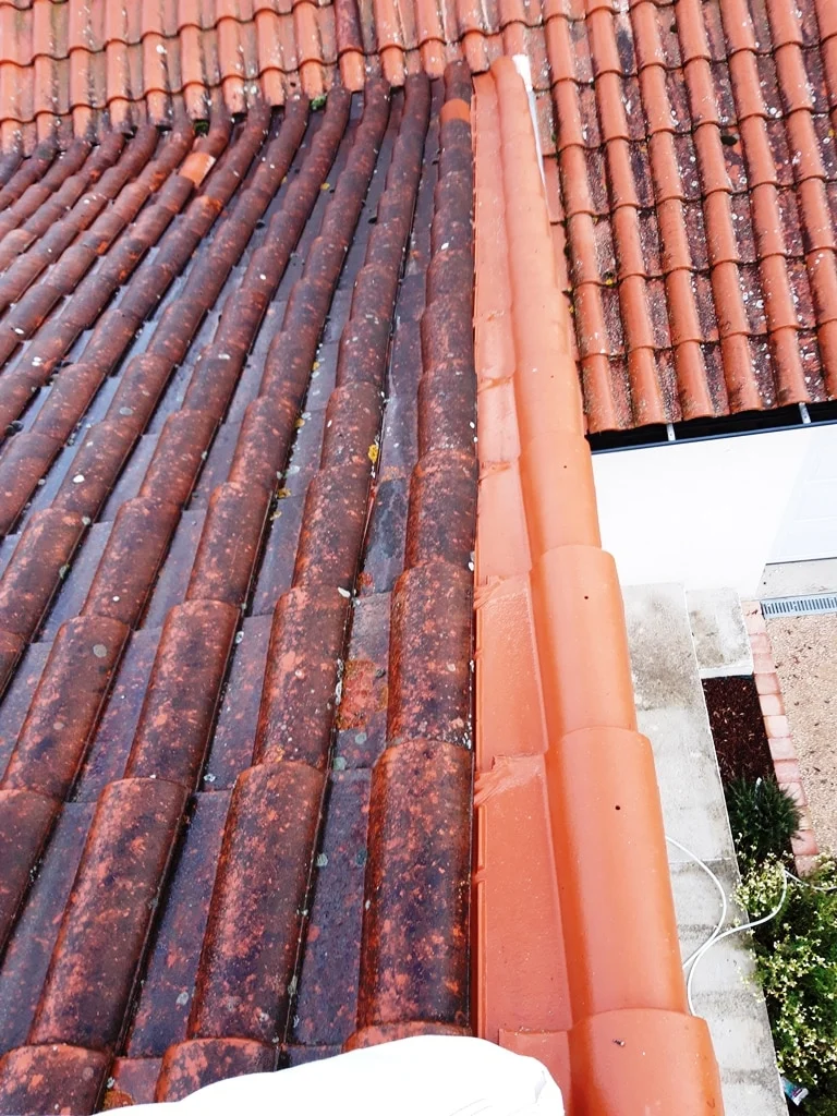 Nettoyage toiture tuiles Alpes-Maritimes 06