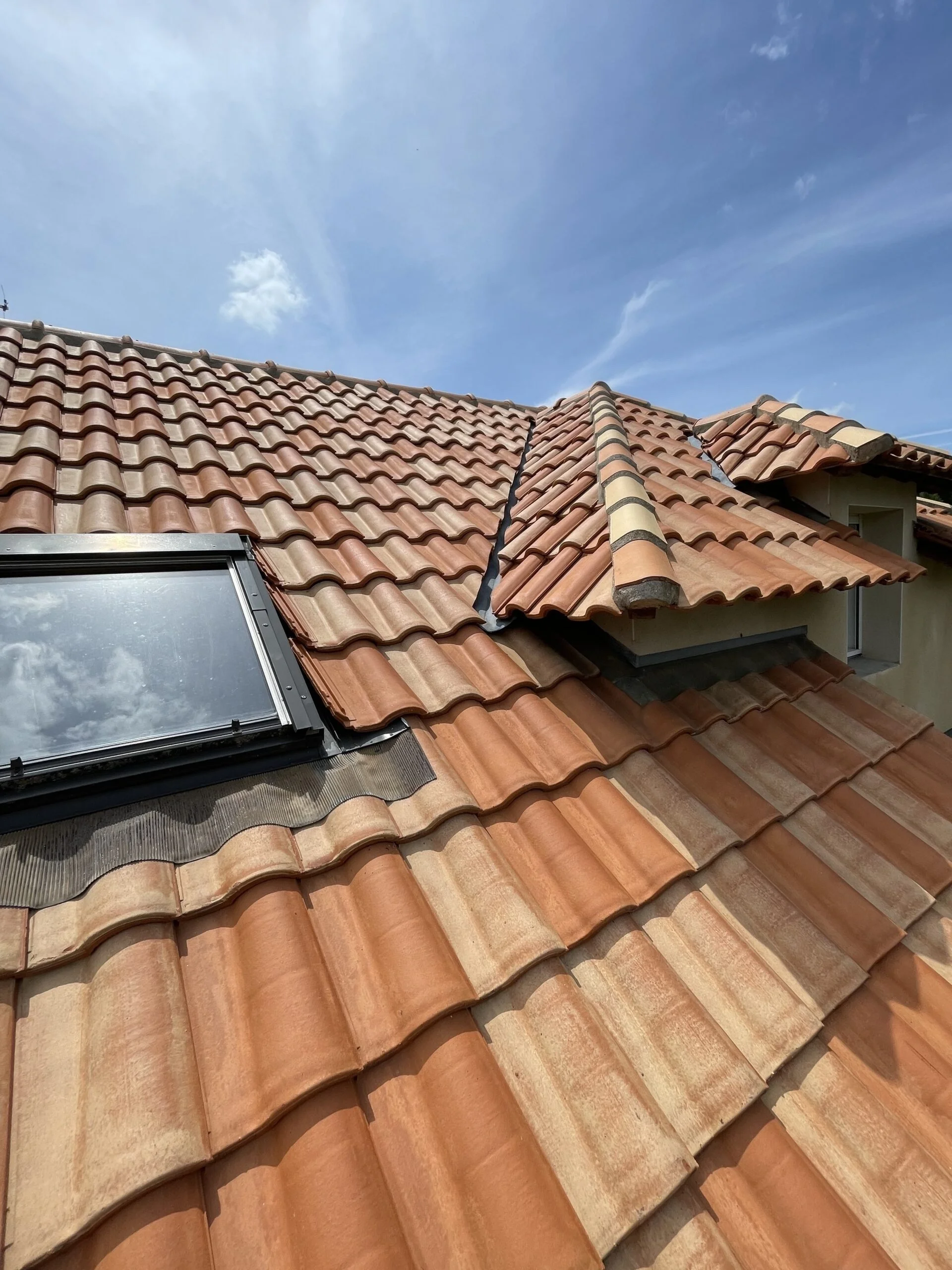 Nettoyage toiture tuiles Alpes-Maritimes