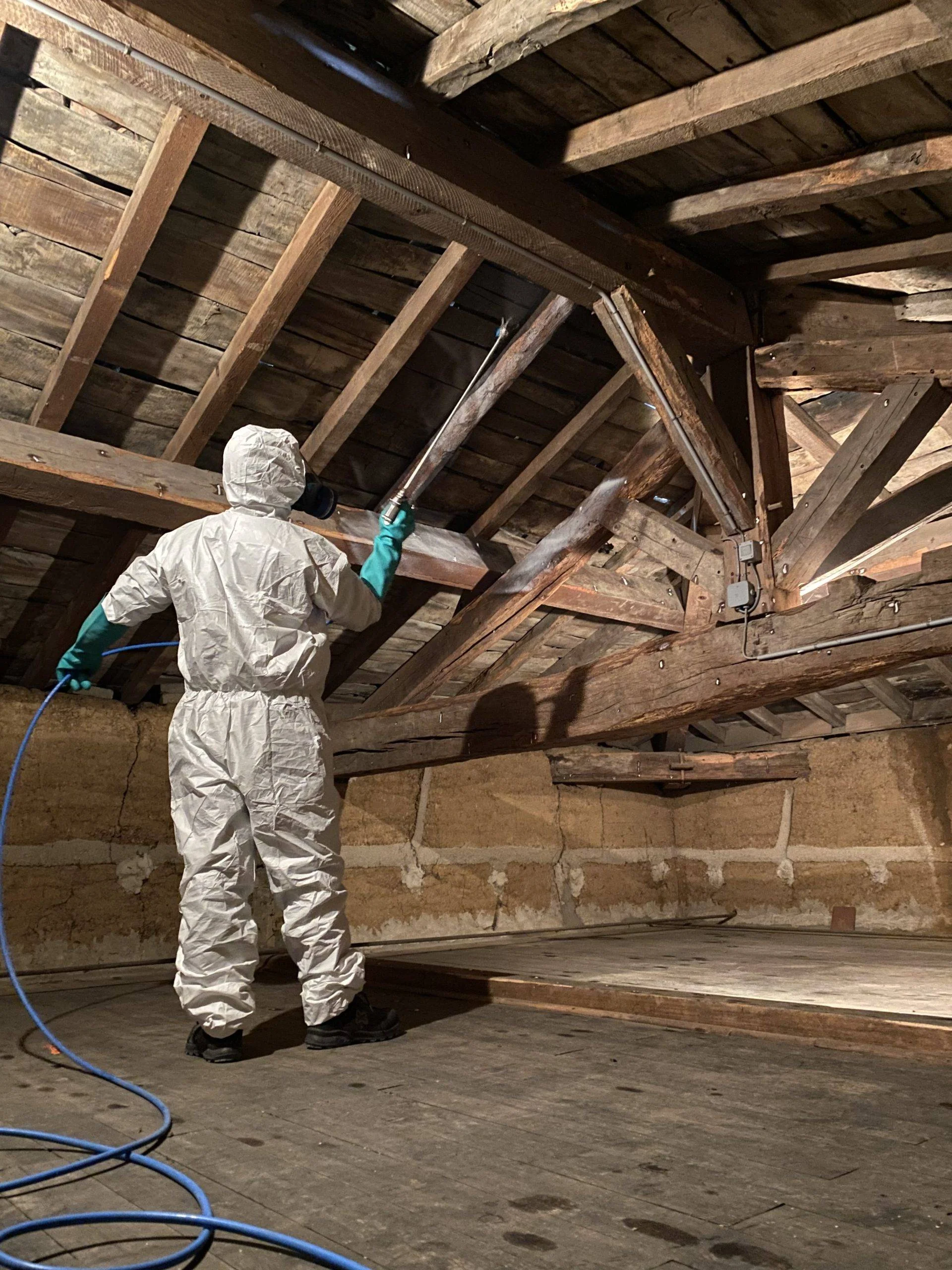 Traitement bois charpente Alpes-Maritimes 06