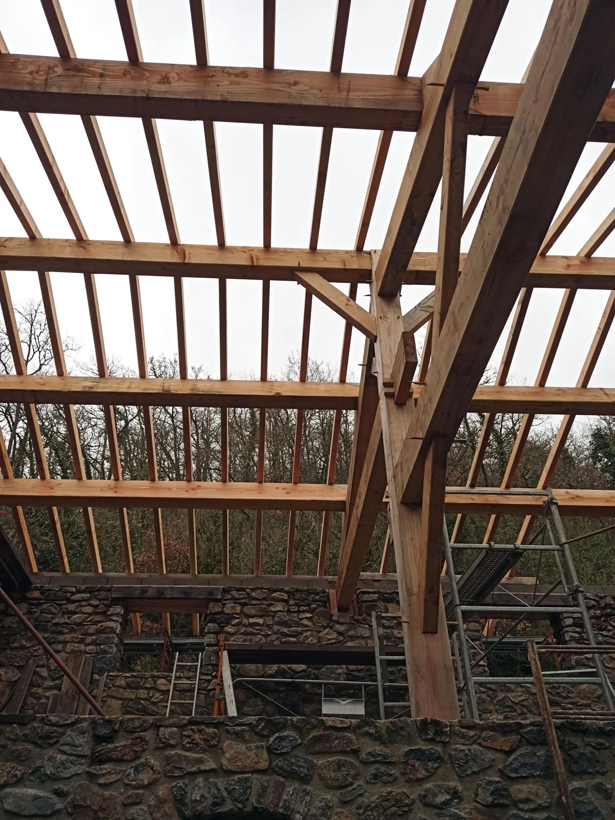 Travaux charpente bois Alpes-Maritimes 06