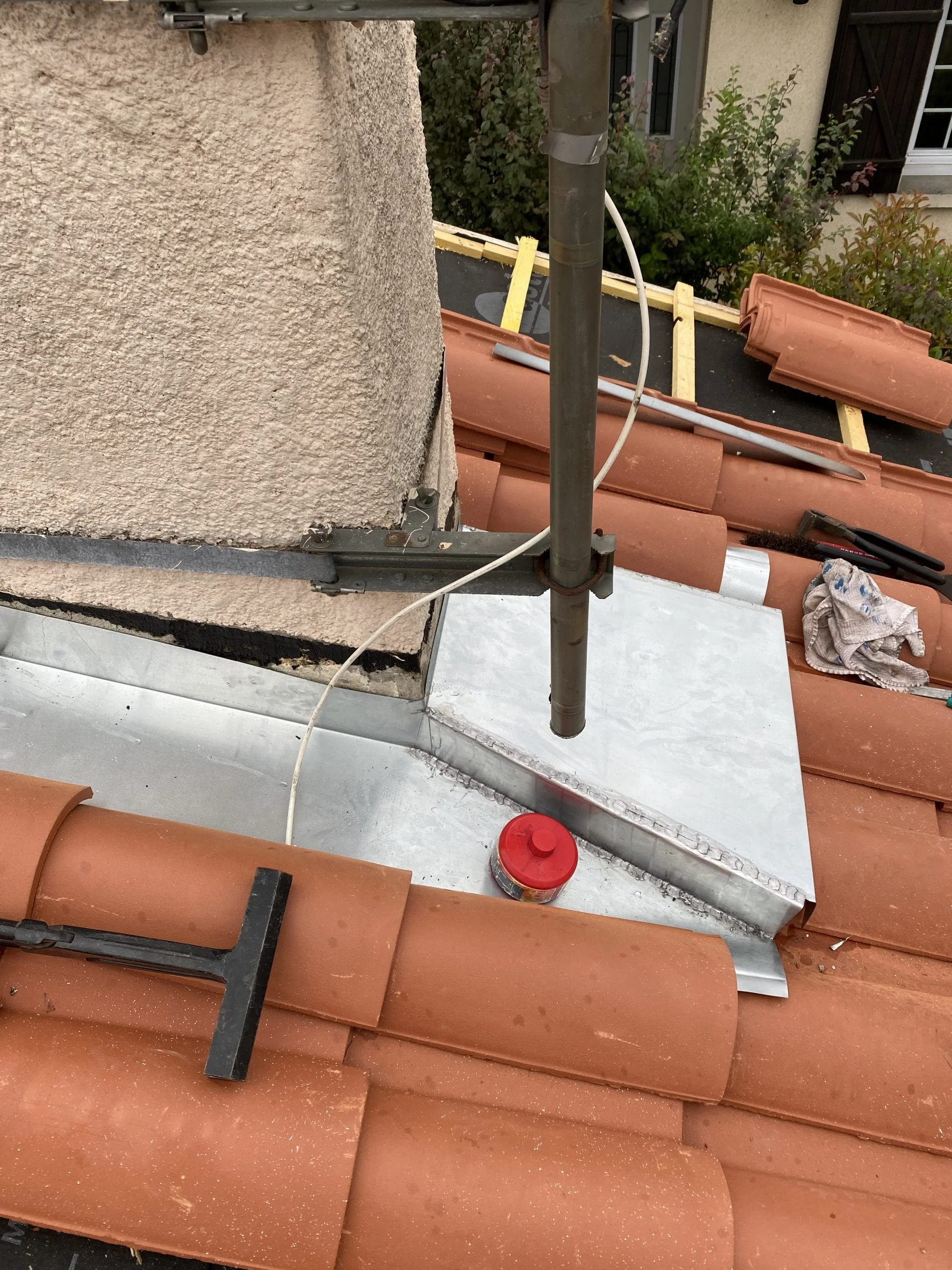 Travaux zinguerie toiture 06